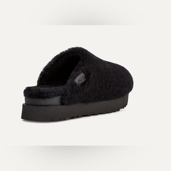 Ugg Fuzz Sugar Slide Black size 9 - Picture 4 of 12